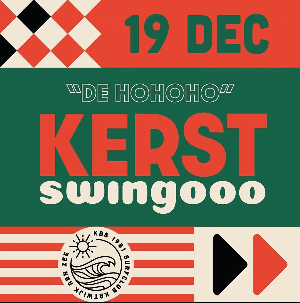 Katwijkse Branding Surfclub kerst SWINGO